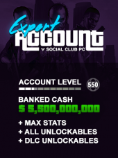 GTA V Modded Account Expert PC Social Club